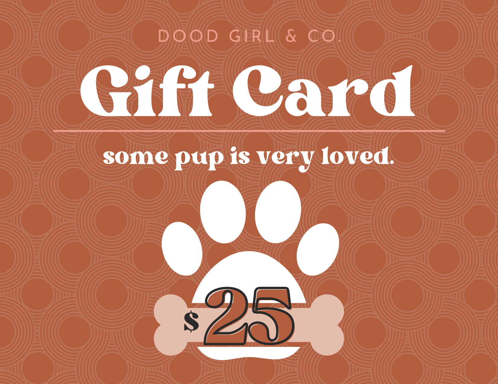 Dood Girl gift card